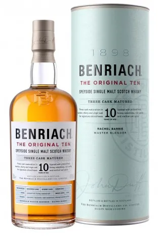 Benriach - The Original Ten - 10 Years Old Speyside Single Malt - Bourbon/Sherry/Virgin Oak