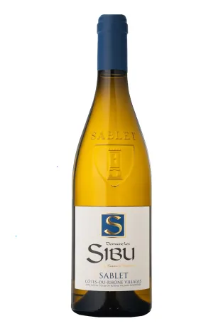 Domaine les Sibu ’Sablet’ Blanc Øko Côtes du Rhône Villages  Domaine les Sibu ’Sablet’ Blanc Øko Côtes du Rhône Villages