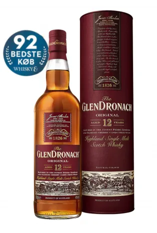 GlenDronach “The Original” 12 Years Old Highland Single Malt Scotch Whisky, Highland Region