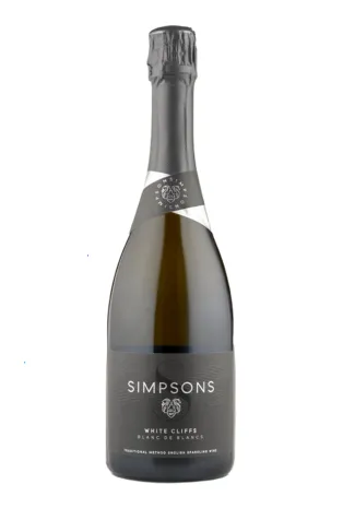 Simpson’ Wine Estate White Cliffs Blanc de Blancs Brut, Kent, England  Simpson’ Wine Estate White Cliffs Blanc de Blancs Brut, Kent, England