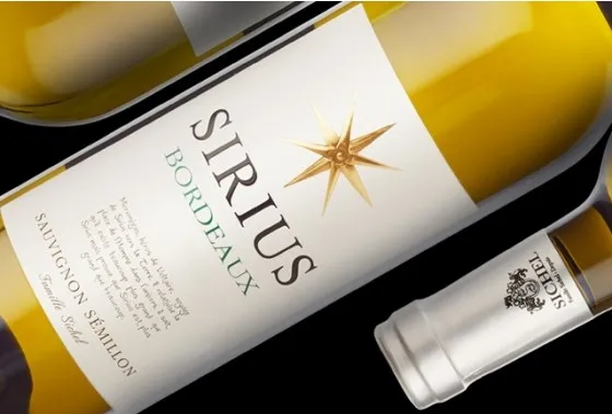 Famille Sichel Sirius Bordeaux Blanc, AOP Bordeaux