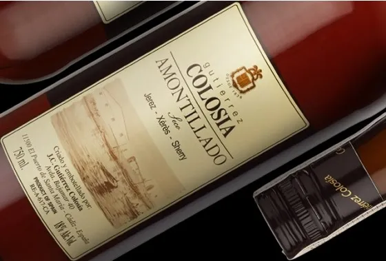 Bodegas Gutiérrez Colosía Amontillado Sherry, DO Jerez, Andalusien, Spanien
