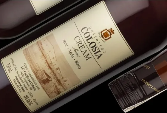 Bodegas Gutiérrez Colosía Cream Sherry, DO Jerez, Andalusien, Spanien