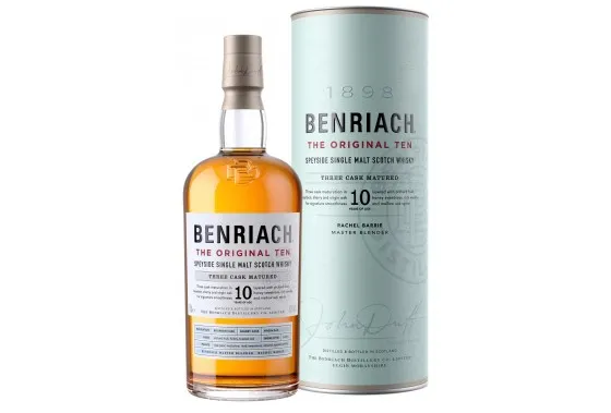 Benriach - The Original Ten - 10 Years Old Speyside Single Malt - Bourbon/Sherry/Virgin Oak