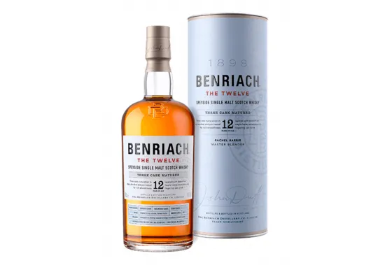 Benriach “The Twelve”  Speyside Single Malt Scotch Whisky, Three cask matured