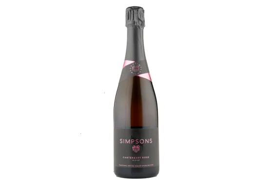 Simpson’ Wine Estate Canterbury Sparkling Rosé Brut, Kent, England