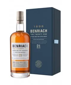 Benriach - The Twenty One - 21YO Speyside Single Malt - Bourbon/Sherry/Virgin Oak/Red Wine Casks