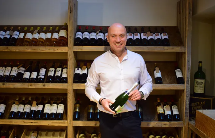 Peter Rasmussen, ejer af Gourmet Wine